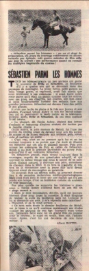 Sébastien parmi les hommes - Article 7 février 1968