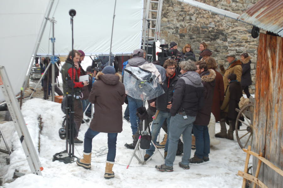 L’installation nécessite  temps et concentration, pour qs minutes de tournage