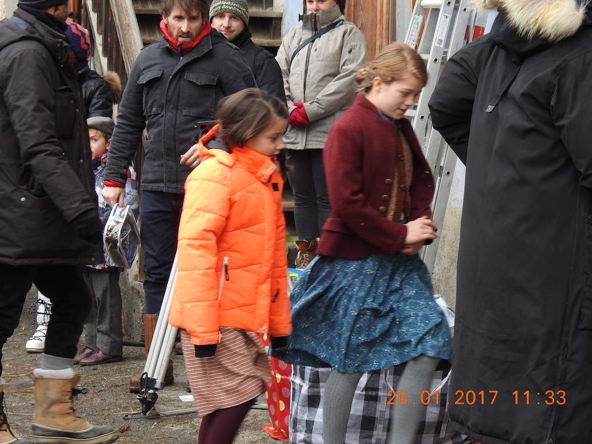 Retour sur le plateau