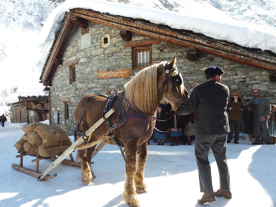 Tournage à Bonneval sur Arc