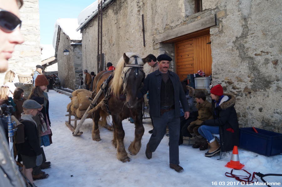 Virgil, comtois, et Stéphane Masson Deblaize, d’Aussois Équitation