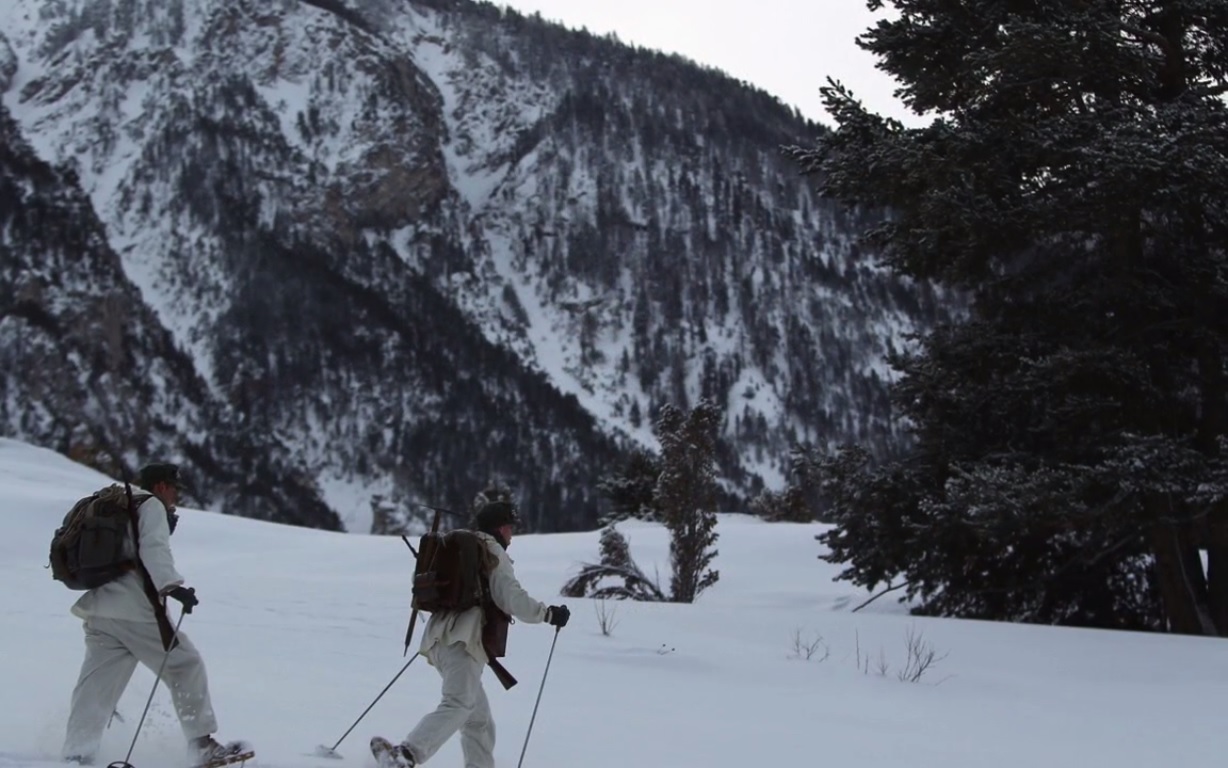 La patrouille allemande a aussi entendu l'avalanche