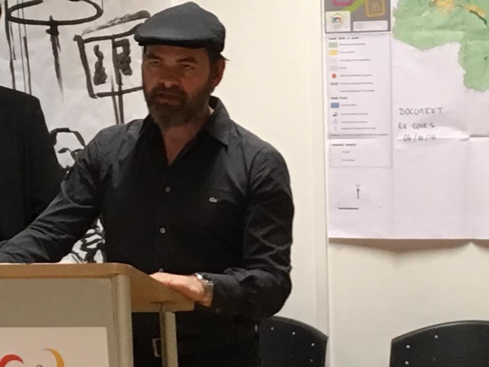 Réception à la CCB pour clore la 1ere partie du tournage