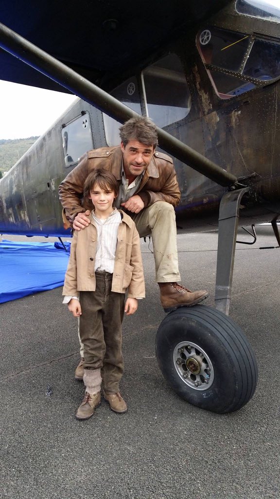 Tournage à l’aérodrome d'Arbent